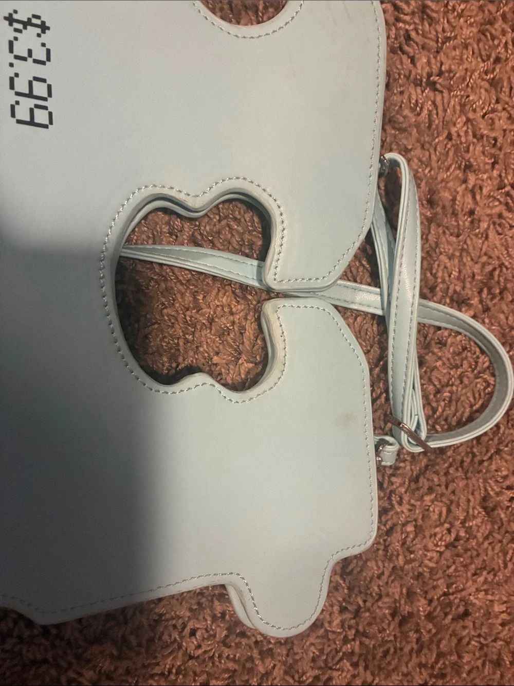 LET'S GET THIS BREAD Light Blue studio cult Crossbody Bag